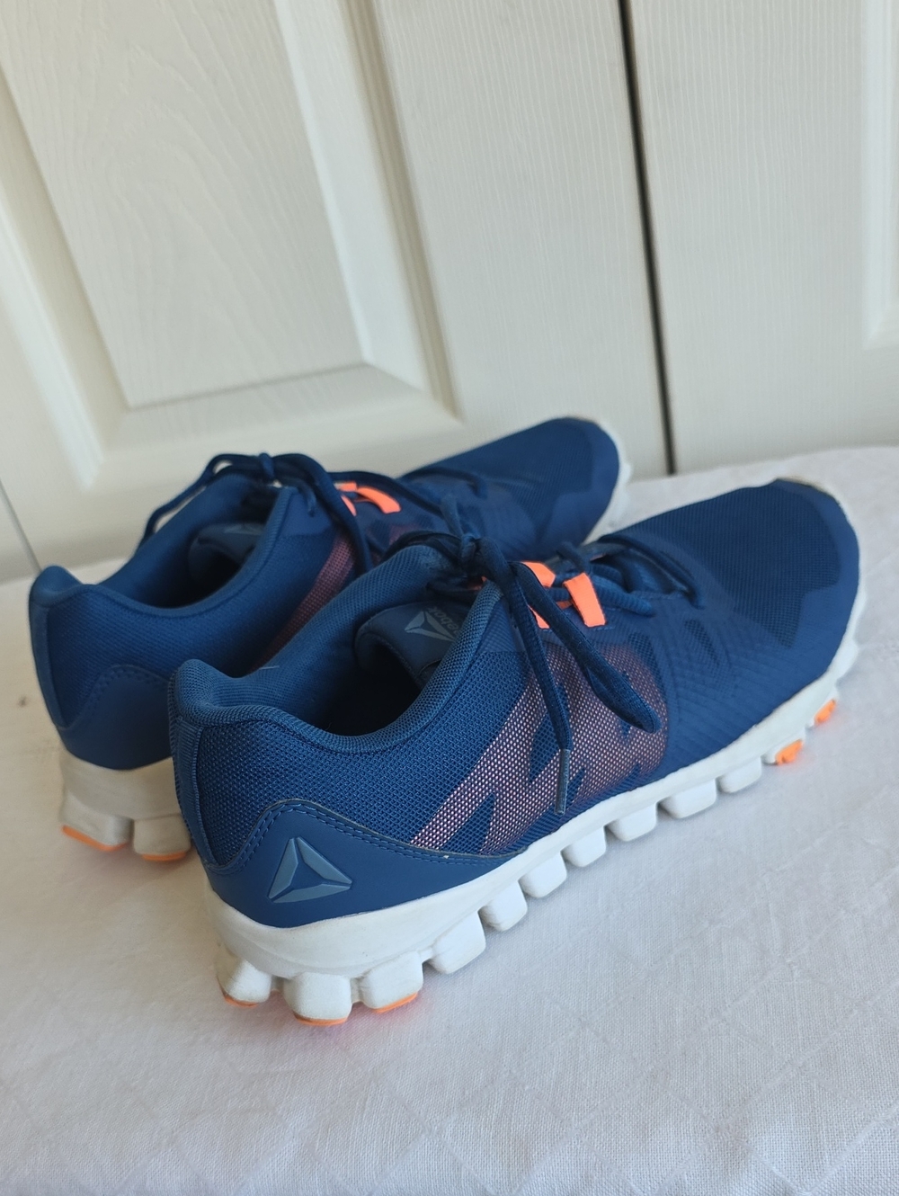 Womens Reebok Realtrain Flex 4.0 Navy Blue Athletic Sneakers Size 11